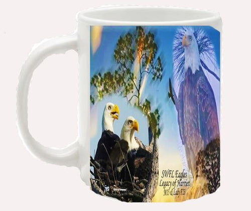 SWFL Bald Eagles Harriet; M15 & F23 Coffee Mug, 11 oz  **Free Shipping**