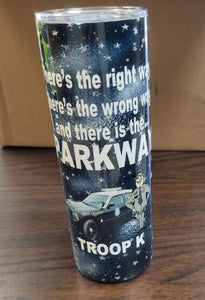 Florida Highway Patrol 20oz Skinny Tumbler