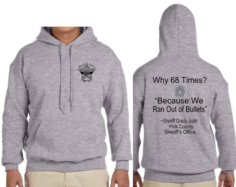 PCSO Deputy Matt Williams & K9 DiOGi Hoodie Free Shipping