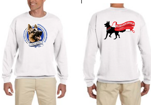 K9 Services German Shepherd Rescue Fundraiser *Sweatshirt*  Free Shipping