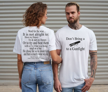 Sheriff Grady Judd, Don't Bring a 2 x 4 to a Gunfight Tshirt *Free Shipping