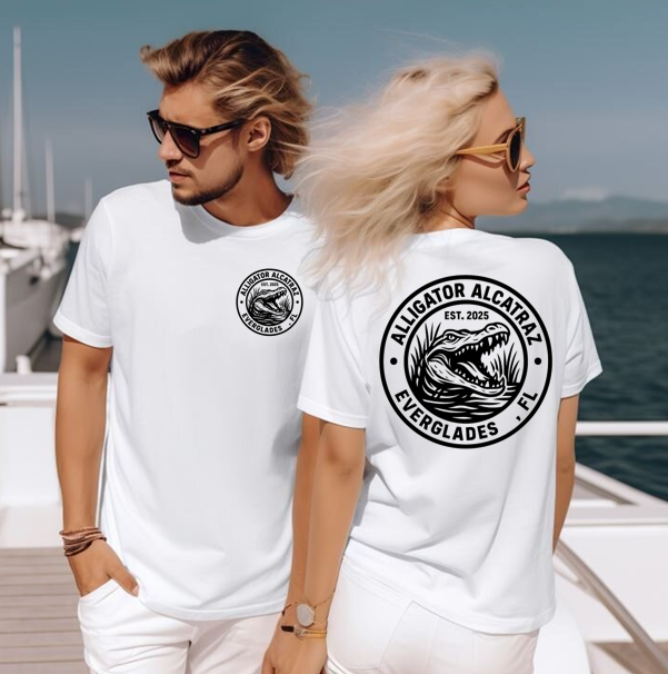 Alligator Alcatraz, Everglades FL EST 2025 Tshirt  *Free Shipping*
