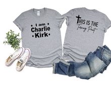 I am Charlie Kirk Tshirt  This Is The Turning Point  Free Shipping