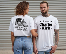 I am Charlie Kirk, This is our Turning Point Tshirt **Free Shipping**