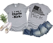 I am Charlie Kirk, This is our Turning Point Tshirt **Free Shipping**