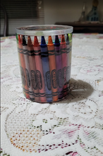 Epoxy Resin Crayon Pencil Holder with Lid  Free Shipping