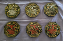 Polk County Sheriff Grady Judd; Epoxy Resin; Coaster; 68/110/Free Shipping