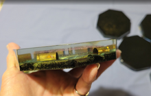 Polk County Sheriff Grady Judd; Epoxy Resin; Coaster; 68/110/Free Shipping