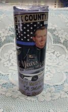 Polk County Sheriff's Office Deputy Matt Williams & K9 DiOGi Tumbler  **Free Shipping**