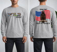 Eaglet Snow; Long Sleeve T-Shirt   **Free Shipping**   Fundraiser for Wildside Rehab