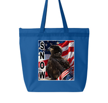 SNOW Fundraiser Tote - Support Wildside Rehabilitation & Education Center  Free Shipping