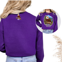 Princess K Purple/Gray Long Sleeve Large FRONT Logo T-shirt *Free Shipping* Please Read Description
