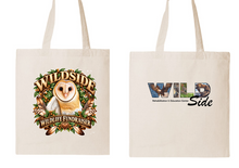 Wildside Fundraiser: Canvas Totes of Snow, Misc Designs   *Free Shipping*