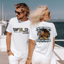 Wildside Rehab & Educ Center Snow Fundraiser T-shirt Grumpy Snow  **Free Shipping**