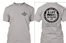 POLK COUNTY SHERIFF GRADY JUDD ~ HE WAS SHOT A LOT TSHIRT  FREE SHIPPING