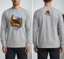 Princess K Purple/Gray Long Sleeve Large FRONT Logo T-shirt *Free Shipping* Please Read Description