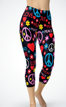 Peace Leggings or Capri's