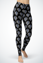 Blue Line Punisher Leggings or Capri's