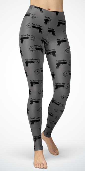 Pew Pew Pew Leggings or Capri's
